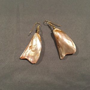 Pearl earrings